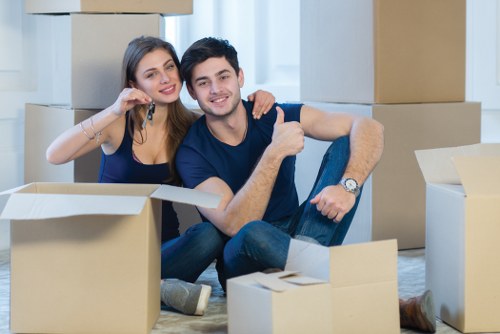 Office removal team planning a business move in Lee