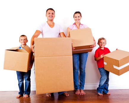 Removal team preparing a local move in Lee