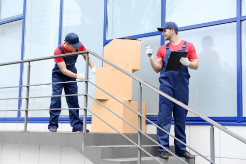 Local house removalists helping with a home move in Lee