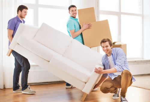 Local movers handling a residential move in Lee