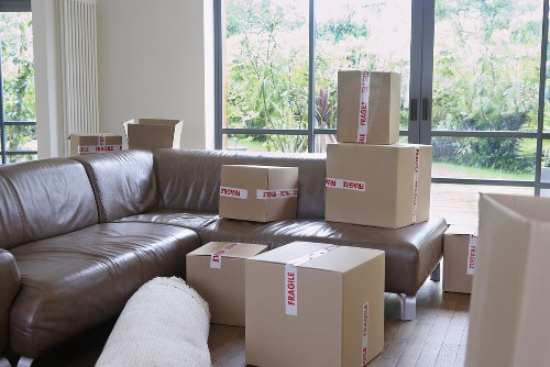 Business relocation support with a removals van in Lee